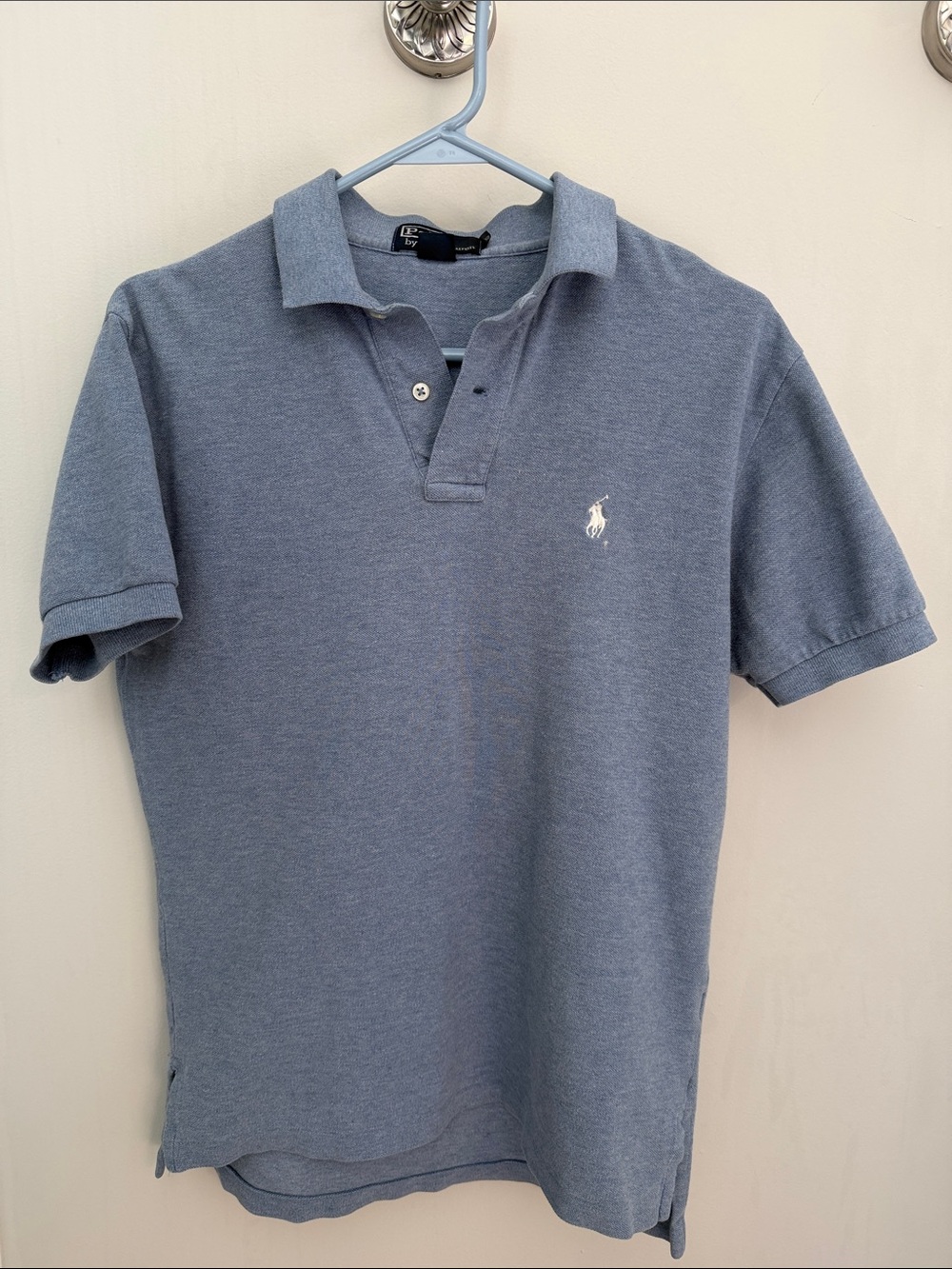 Polo by Ralph Lauren Short Sleeve Polo - Slate Blue with White Pony